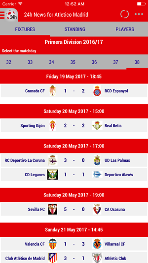 24h News for Atlético Madrid(圖3)-速報App