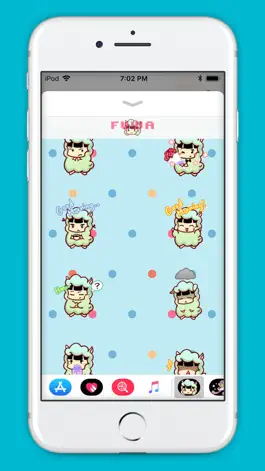 Game screenshot Fuwa Alpaca Stickers mod apk