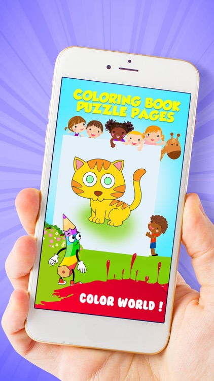 Coloring Book Puzzle Art screenshot-3