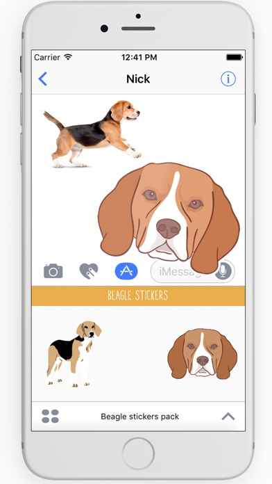 Beagle stickers pack screenshot 2