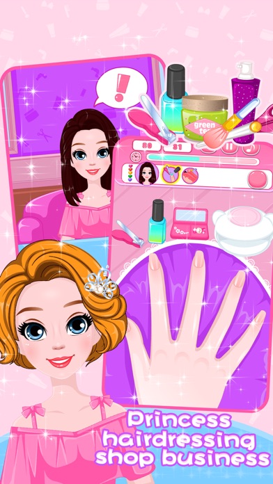 Princess Deluxe Beauty Salon - Girls Makeup Games screenshot 2