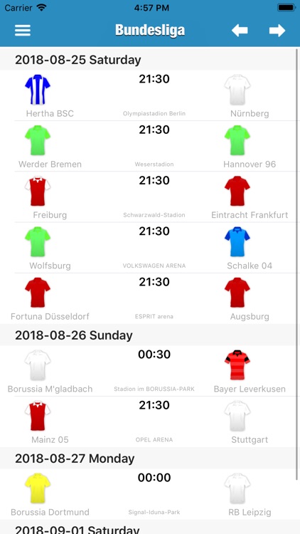 BestFootball for Bundesliga