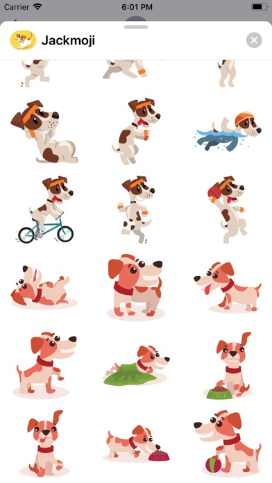 JackMoji - Pet Emoji & Sticker screenshot 2