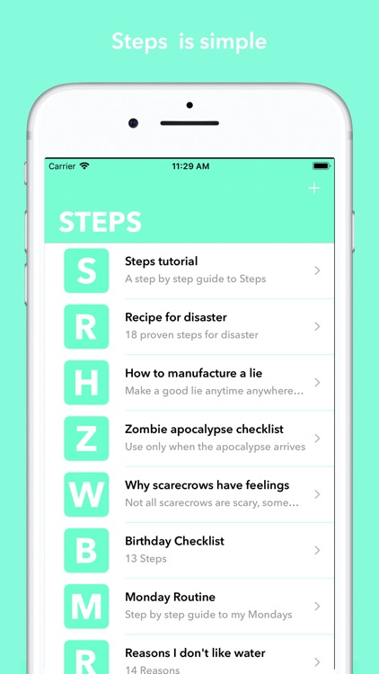 Steps: Simple To do list screenshot-0