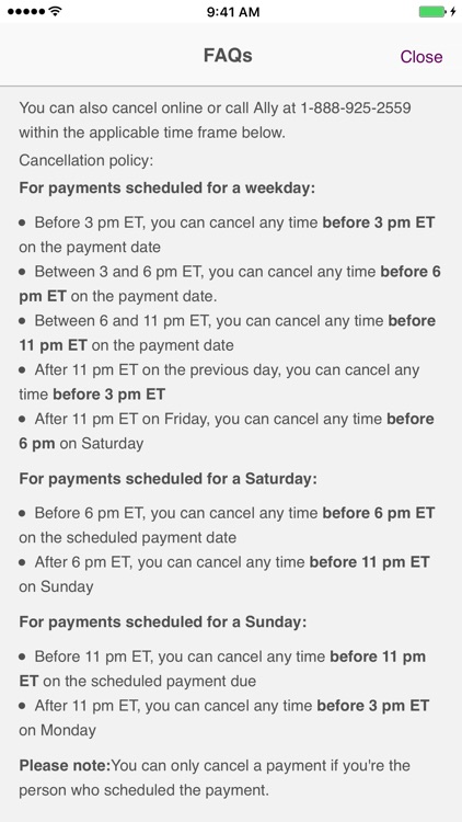 Ally Auto Mobile Pay screenshot-4