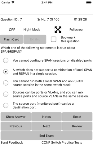 Exam Simulator For CCNP Switch(圖2)-速報App