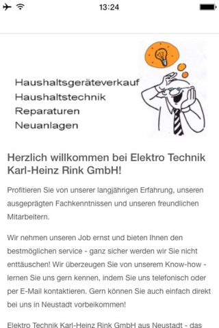 Elektro Technik Rink GmbH screenshot 2