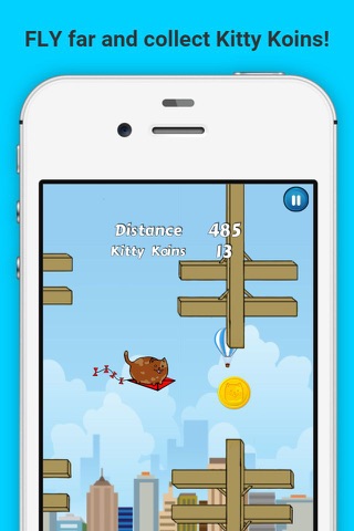 Kitty Kites - Fun Fat Cat screenshot 3