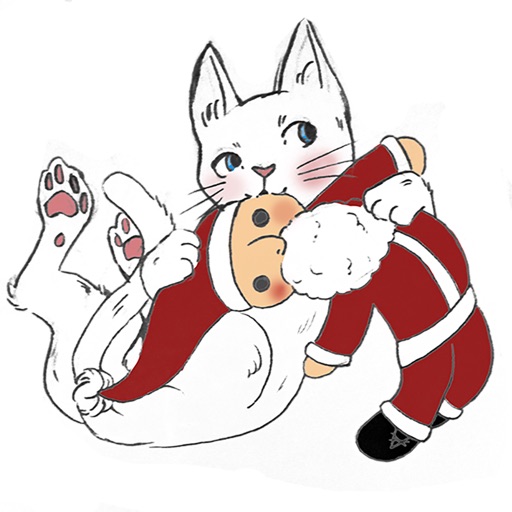 Christy the Christmas Cat Icon