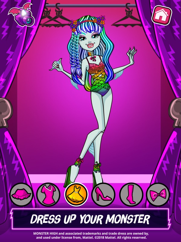 monster high hair salon