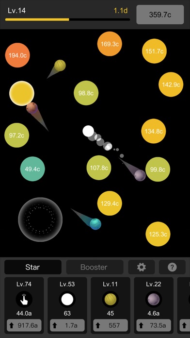 Idle Stars: The Planets screenshot 2