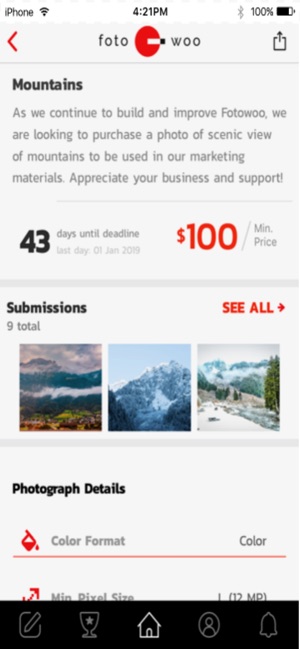 Fotowoo-Marketplace for Photos