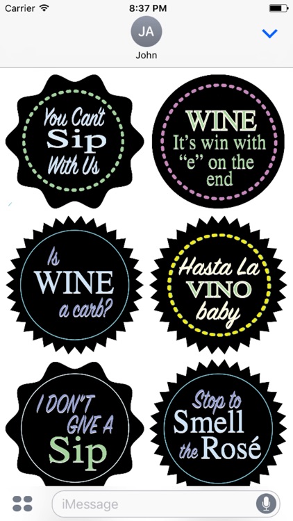 Wine Lover Sticker Pack