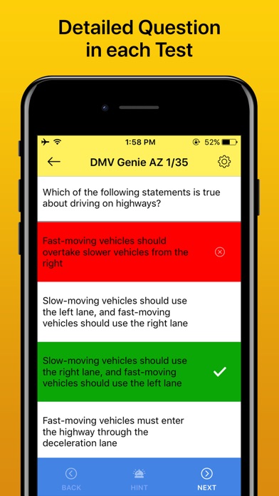 Drivers License Permit Test screenshot 3