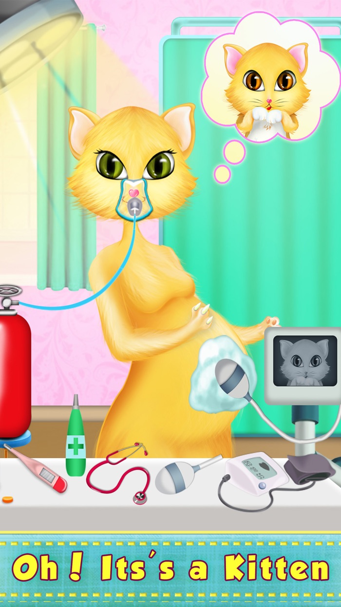 Kitty Love My Newborn Baby