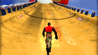 Super Speed Hero Mega Ramp screenshot 2