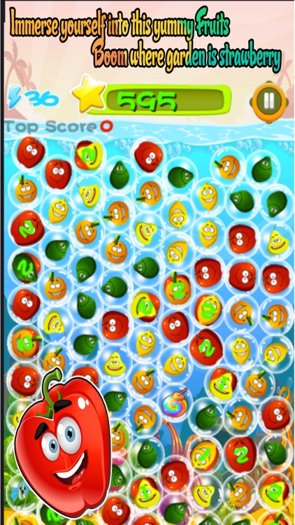 Funny Bubble Fruit - Match 3