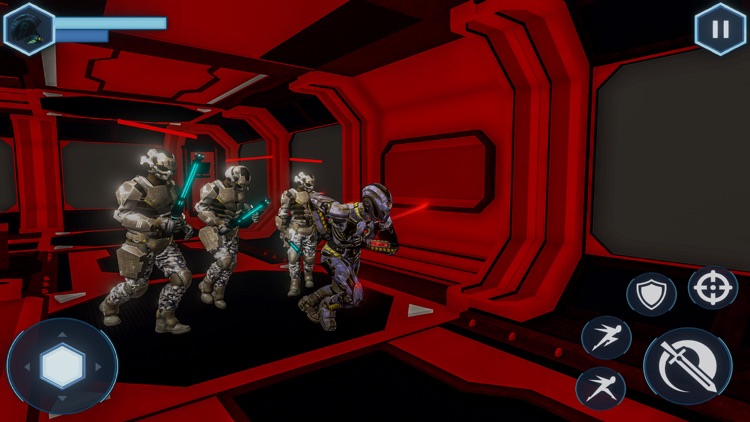 Space Cyborg-Sword Fighting 3D screenshot-3