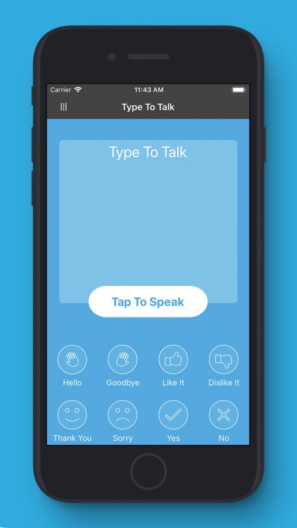 MyVoice- Tap or Type to Talk screenshot-0