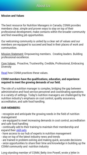 Canadian Soc of Nutrition Mgmt(圖4)-速報App