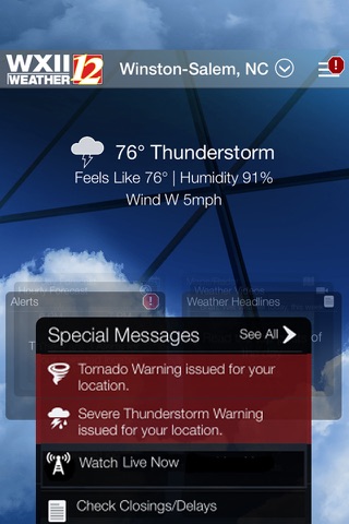 WXII 12 Weather screenshot 2