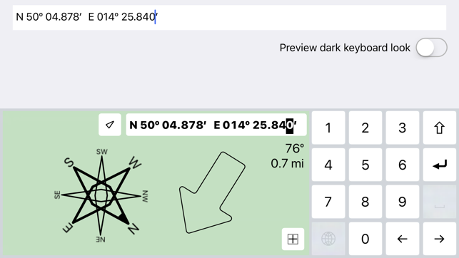 Coordinates Keyboard(圖3)-速報App