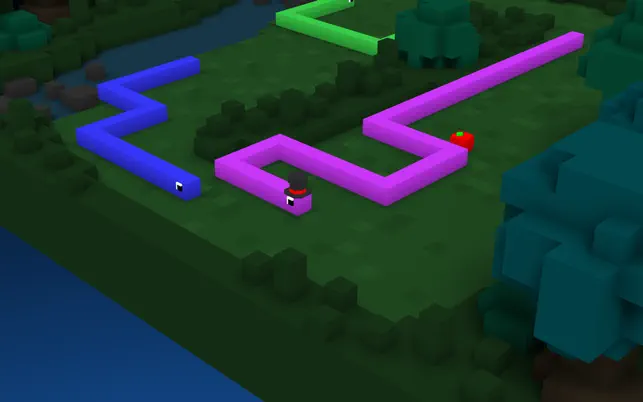 Blocky Snake, game for IOS