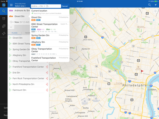 CG Transit – Public Transport Trip Planner screenshot