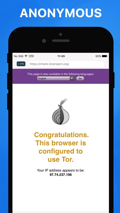 OrNET - Private Onion Browser screenshot 3