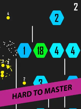 Ball Attack Hexa Block, game for IOS