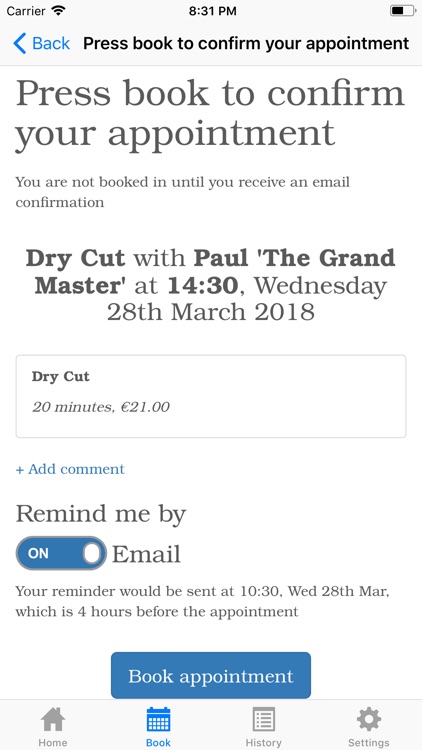 The Master Barber Shop