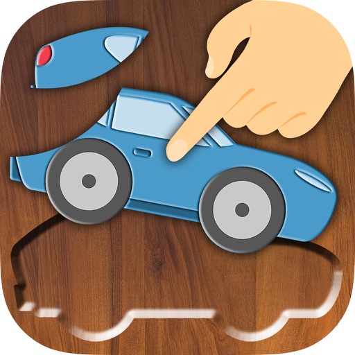 Cars - Wooden Puzzle Game Icon