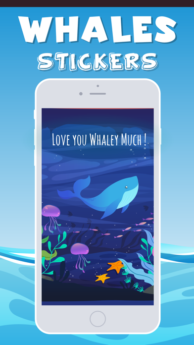 Whales Emojis screenshot 2