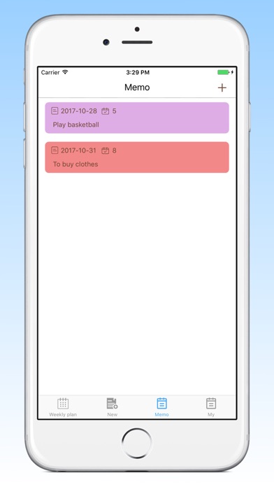 iLife - Week plan screenshot 3