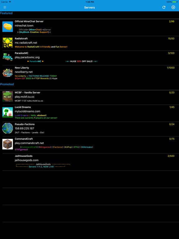 MineChat Mobile IPA Cracked for iOS Free Download