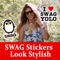 SWAG Stickers  For photo To Look Stylish
