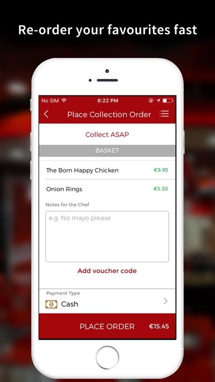 KFC Ordering App