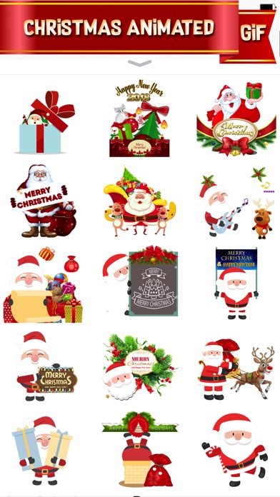 Happy Santa Animated Stickers screenshot 2