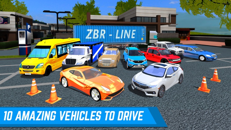 Shopping Zone City Driver screenshot-4