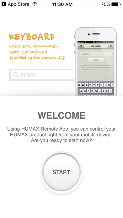 How to cancel & delete HUMAX Remote from iphone & ipad 1