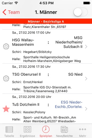 TuS Nieder-Eschbach Handball screenshot 2