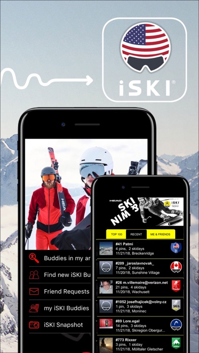 iSKI USA - Ski Snow Track screenshot 3