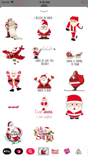 Christmas Santa Sticker Pack(圖3)-速報App