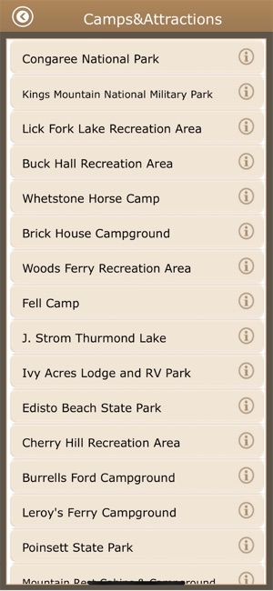 South Carolina -Camps & Trails(圖3)-速報App