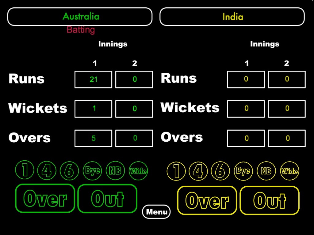 ScoreKeeper ScoreBoard screenshot 2