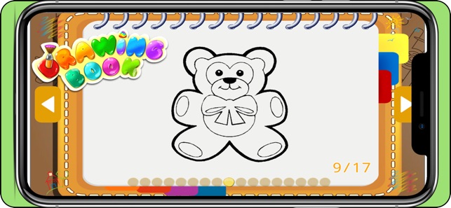 Teddy Bear Coloring Book(圖4)-速報App