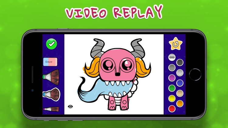 Coloring Your Monsters MAX screenshot-3