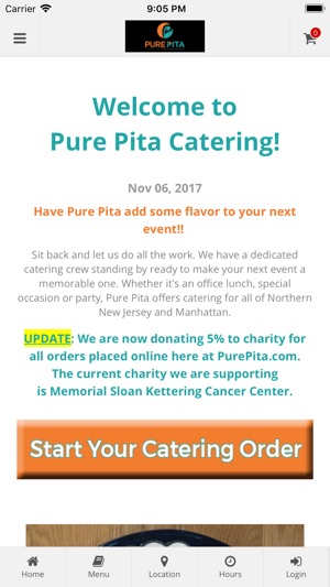 Pure Pita Catering(圖1)-速報App