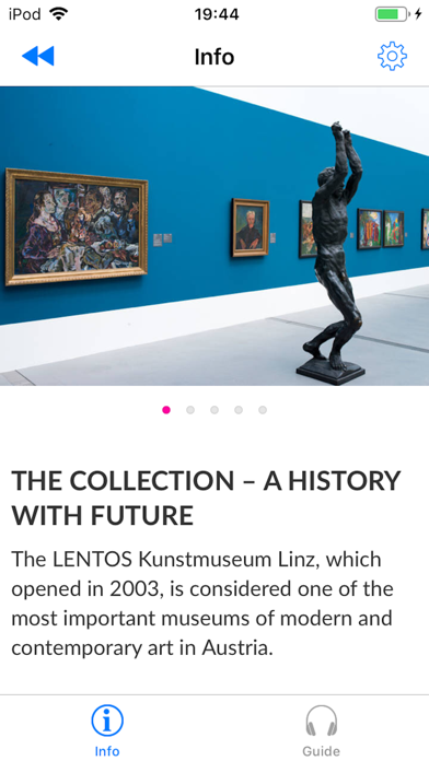 LENTOS Kunstmuseum Linz screenshot 2
