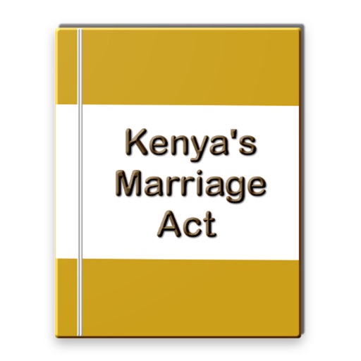Kenya's The Marriage Act 2014 icon